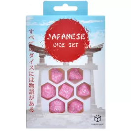 Japanese Dice Set: Sweet Spring Memory, 7 шт. картинка 373683 - МосИгра